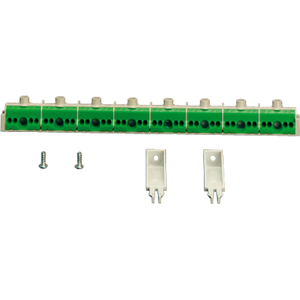 Hensel PE klem. 8x25+32x4mm. voor 3x17 TE behuizing - 68000101 etim internet - 20010618