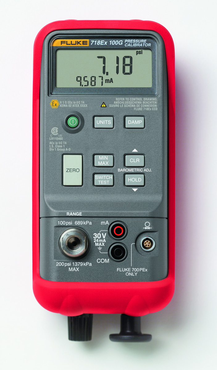 Fluke Intrinsiek veilige drukkalibrator - 718ex 01cmyk - 20011431