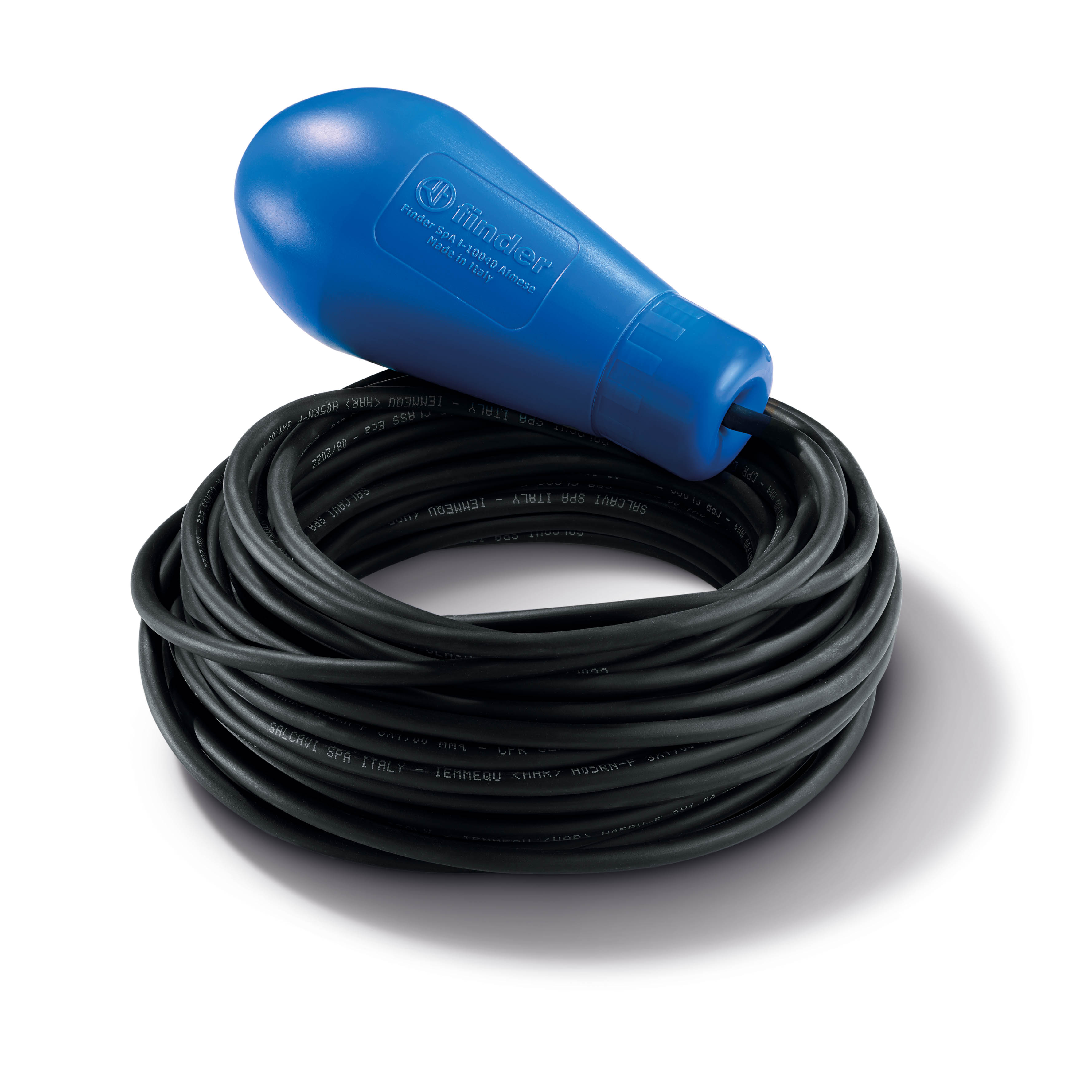 FINDER vlotter 1w 10a zwart water 5m 72.B1.1.000.0501 - 72b110001001 - 11005008