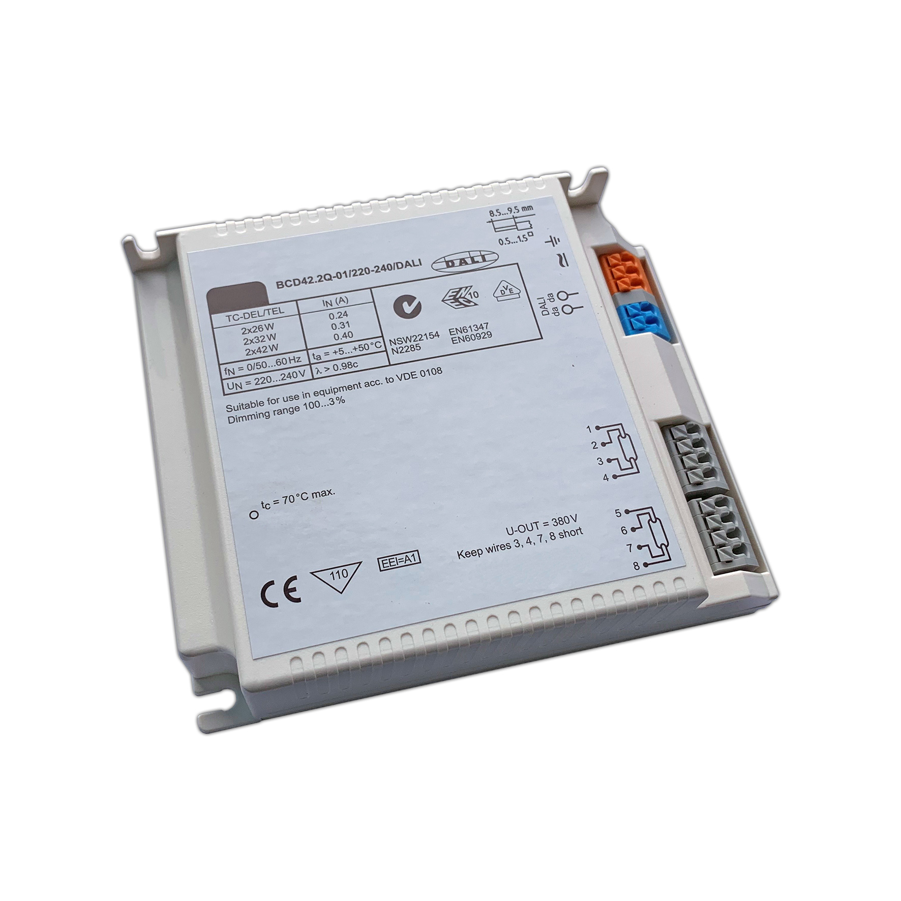 TRIDONIC evsa ELB DALI TC 2x26-42W - 7566862ecef6d1ebdd4bb07d5e7f2565 - 11001288