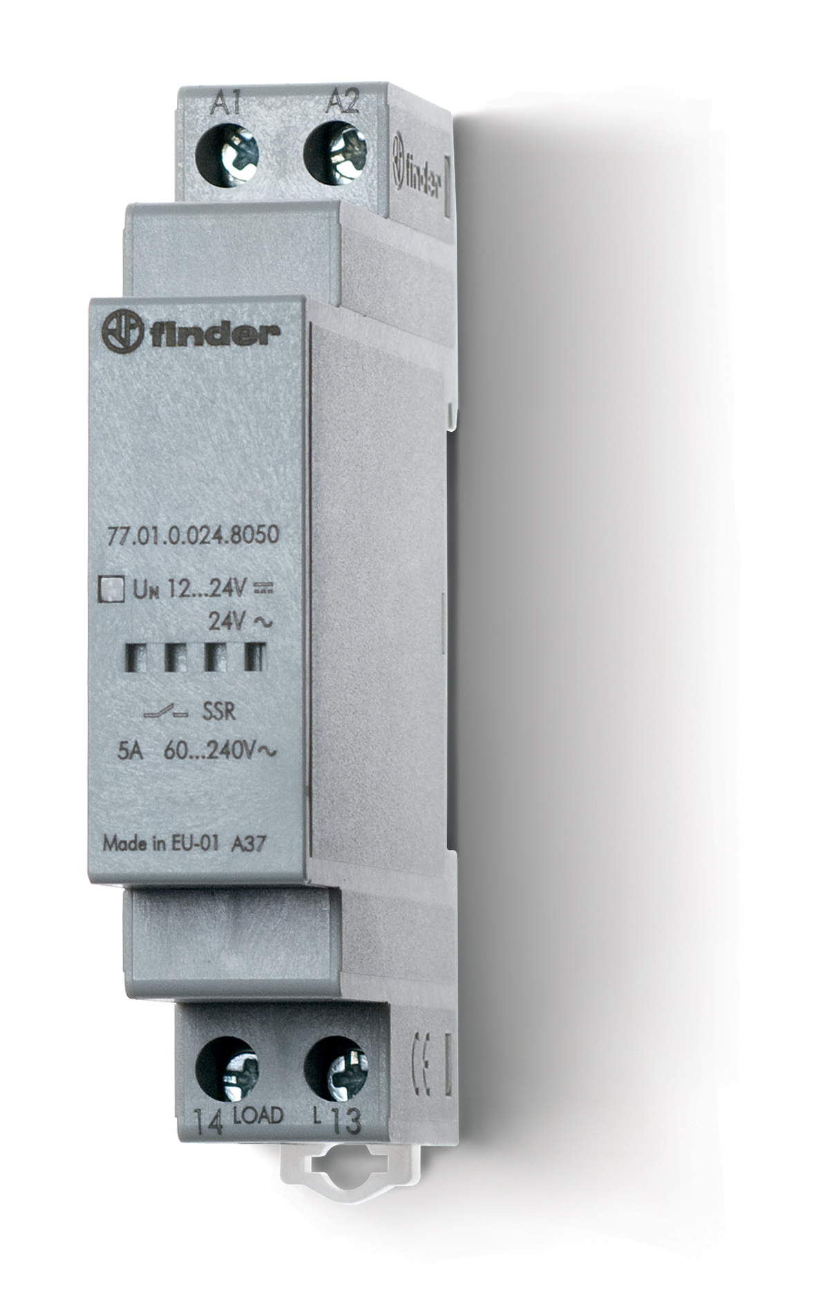 FINDER solid state relais 1m 5a 110-240vac 77.01.8.230.8050 - 7701 8050 - 4375206