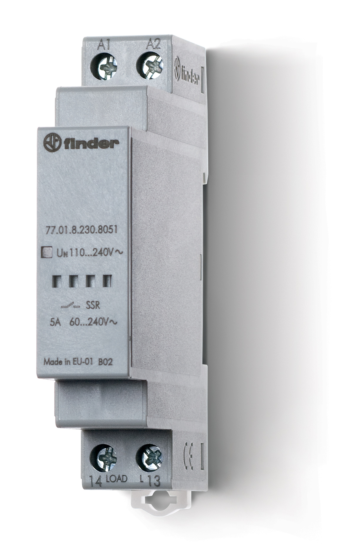 Finder FIN SSR 1M 5A 230VAC - 7701 8051 - 20007891