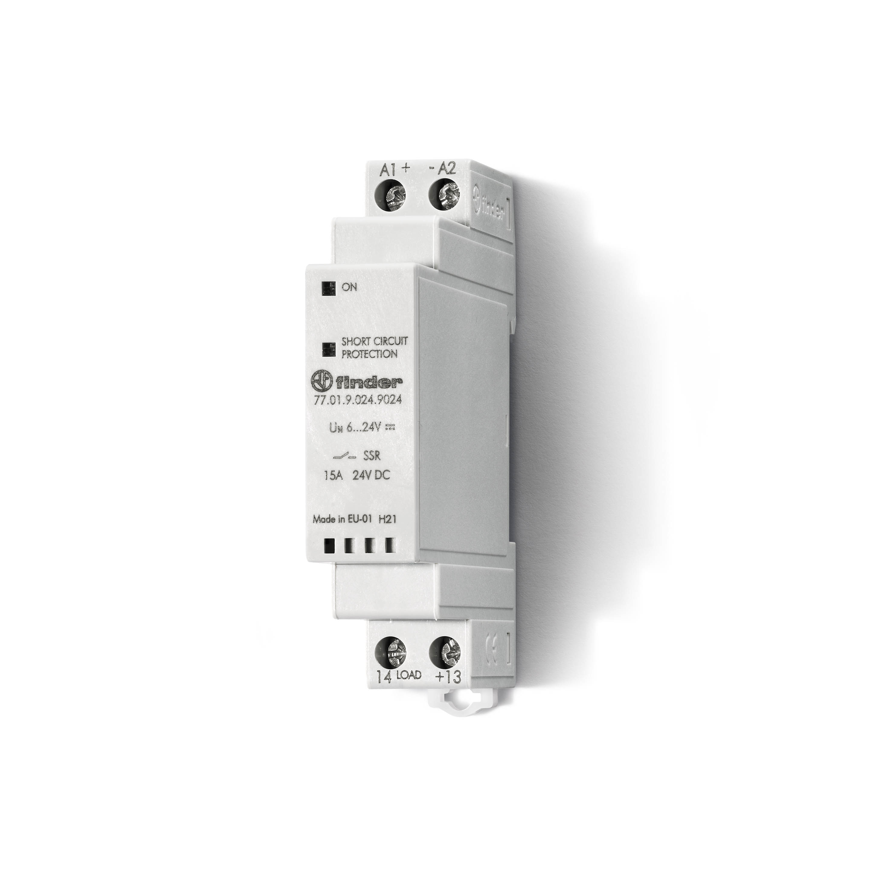 FINDER ssr relais 1m 15a 24v dc 77.01.9.024.9024 - 770190249024 - 4375567