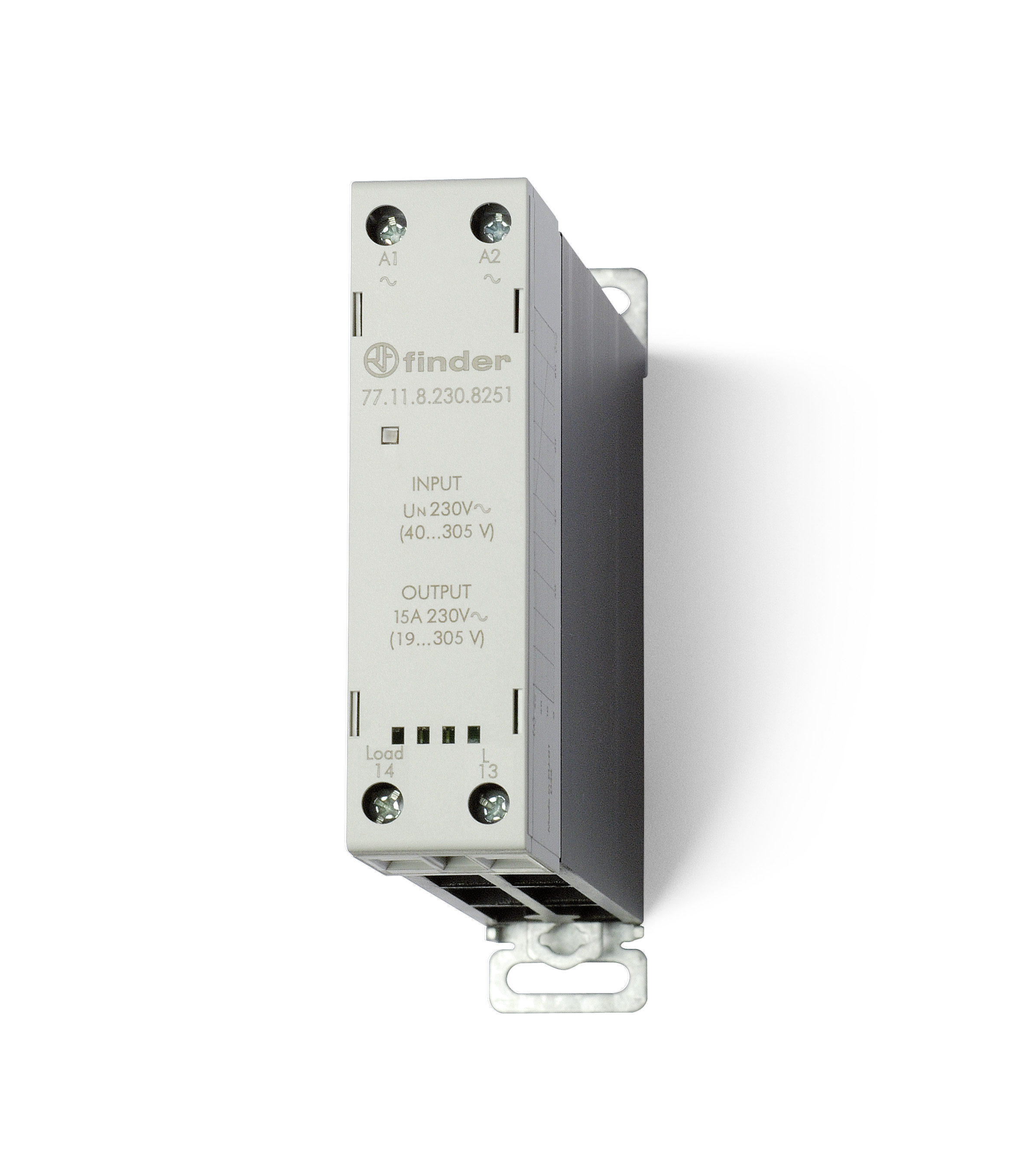 FINDER solid state relais 230v 15a 77.11.8.230.8250 - 771182308251 - 4375384