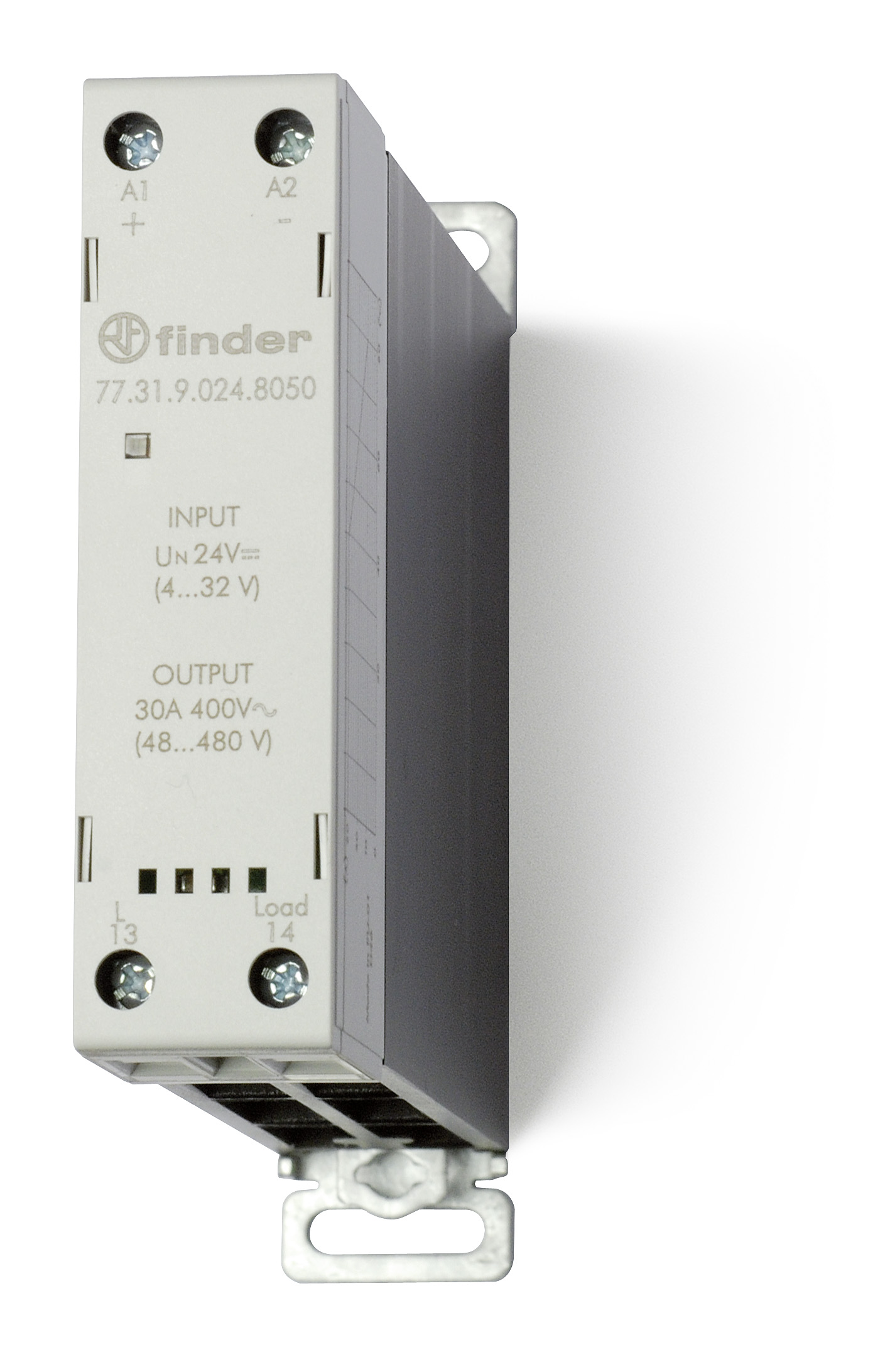 FINDER solid state relais 1m 30a 4-32vdc 77.31.9.024.8050 - 773190248050 - 11002159