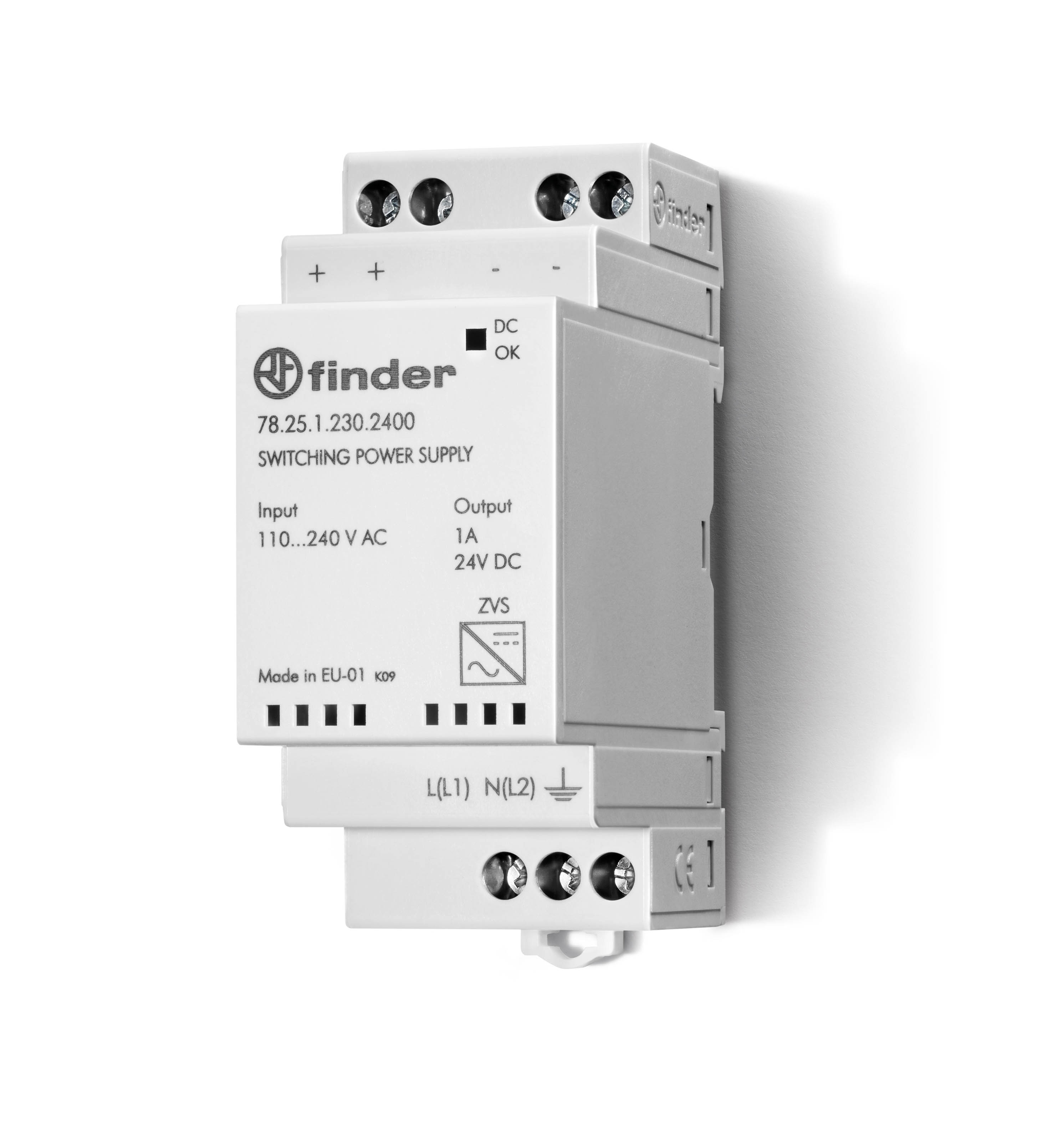 Finder FIN VOEDING 24VDC 1A 25W - 782512302400201 - 20007933