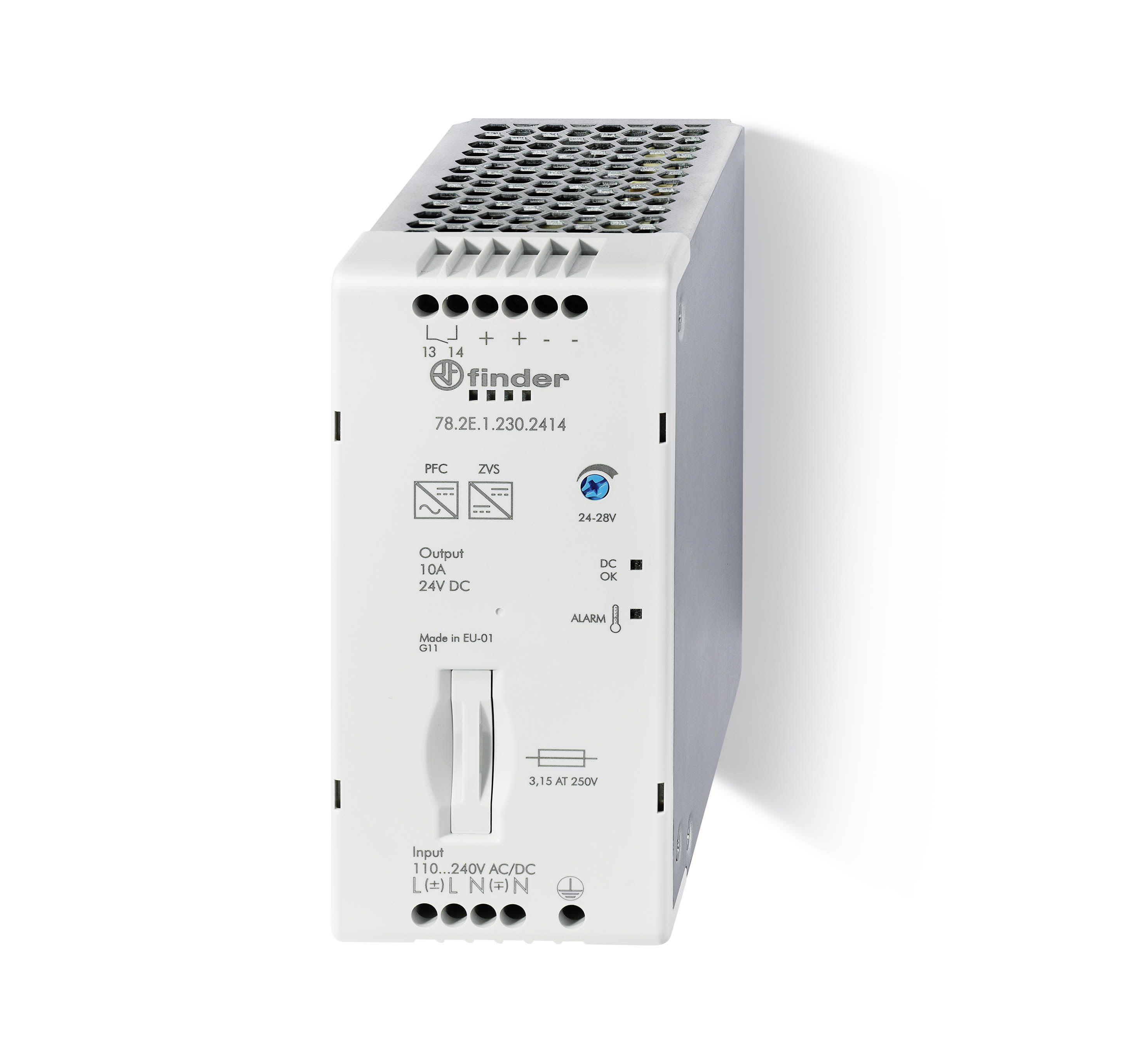 Finder FIN VOEDING 24VDC 10A 240W - 782e12302414 - 20007936