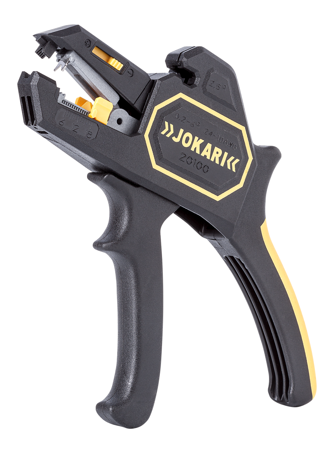 JOKARI automatische striptang softgrip 0,2-6mm 20100 VEA - 7924f2f9 47e8 42e4 8872 1d4b6706d9a9 - 11010249