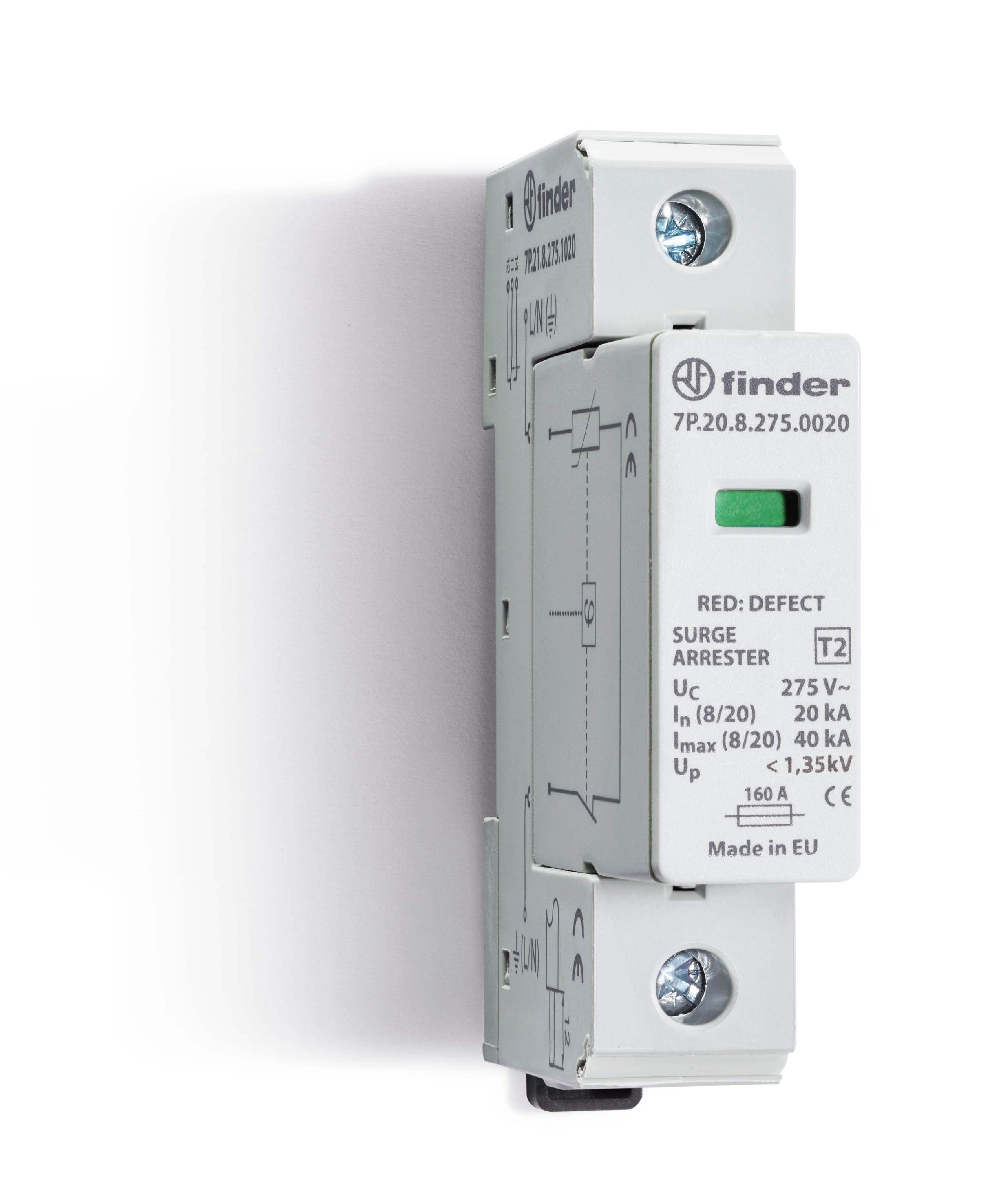 Finder FIN SPD TYPE 2, 1FASE/1VAR - 7p2182751020 - 20008066