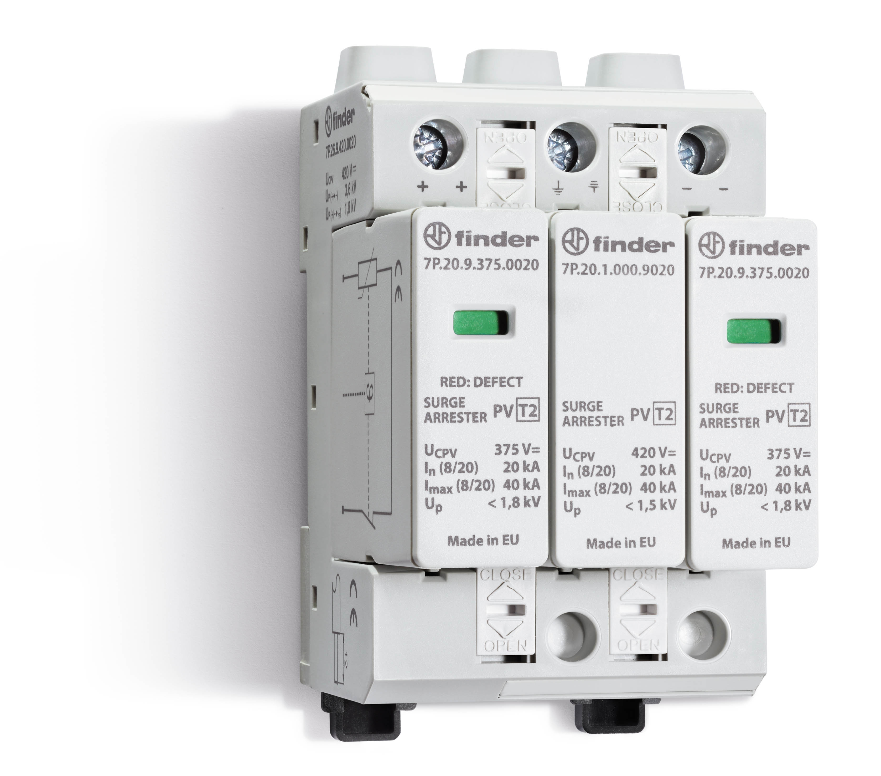 Finder FIN SPD TYPE 2, 2VAR.+VONK./FOTOVOLT. - 7p2694200020 - 20008078