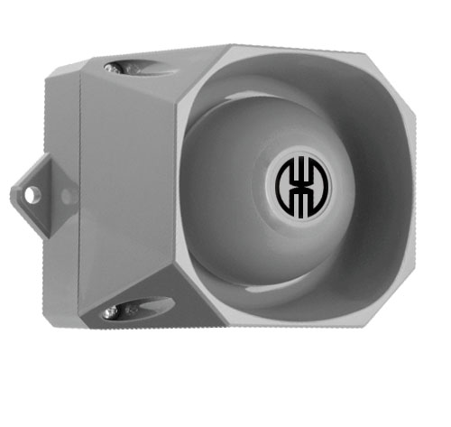 WERMA multi-tone sirene wm 32 tne 9-60vdc gy 139.100.55 - 800000000202 126 000 00 126 000 00 - 4001793