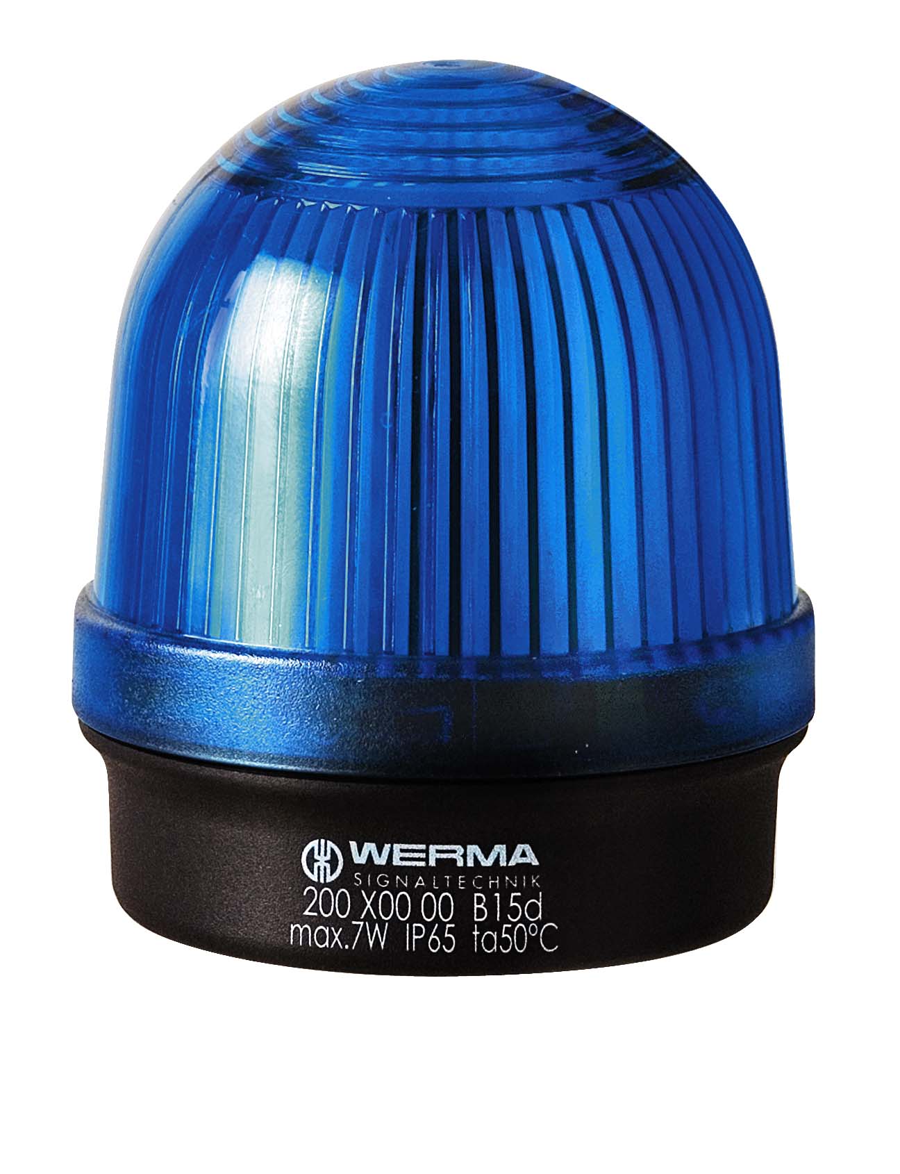 WERMA Permanente lamp BM 12-230VAC/DC BU - 800000000442 126 000 00 126 000 00 - 20003879