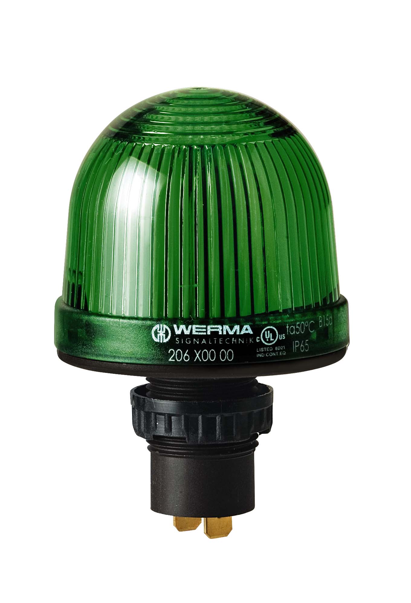 WERMA Permanente lamp EM 12-48VAC/DC GN - 800000000496 126 000 00 126 000 00 - 20003886