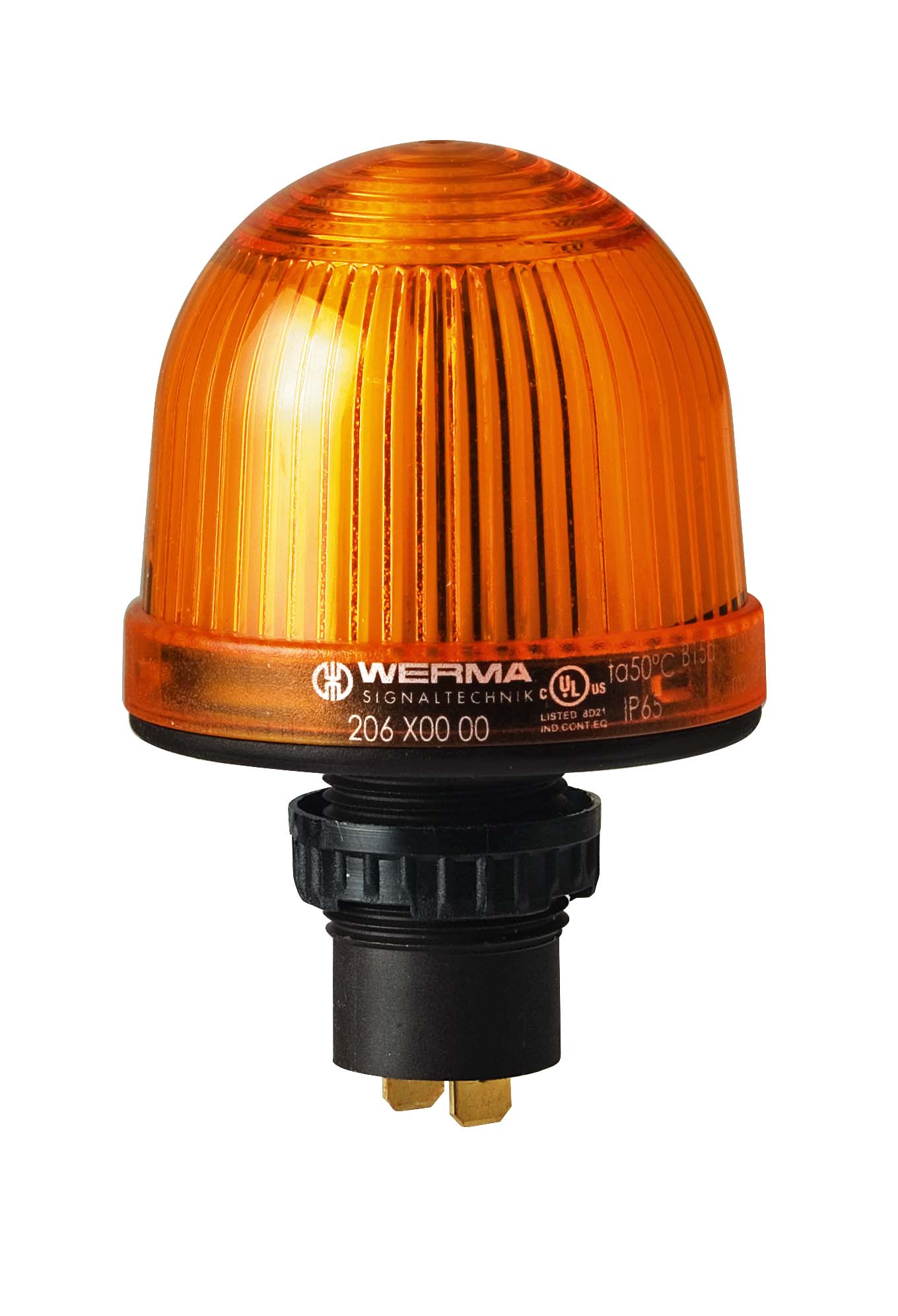 WERMA Permanente lamp EM 12-48VAC/DC YE - 800000000497 126 000 00 126 000 00 - 20003887