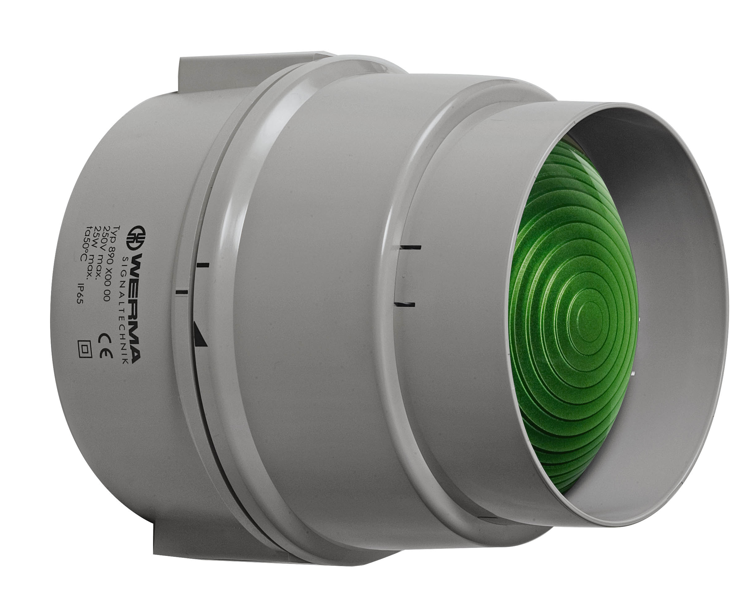 WERMA Permanente lamp BWM 12-230VAC/DC GN - 800000009775 126 000 00 126 000 00 - 20005077