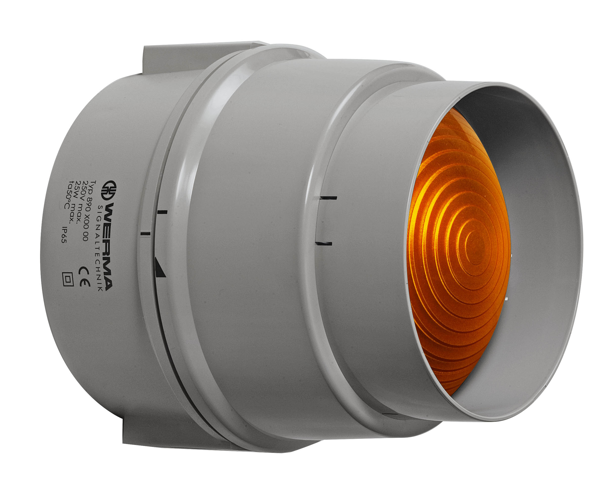 WERMA Permanente lamp BWM 12-230VAC/DC YE - 800000009776 126 000 00 126 000 00 - 20005080