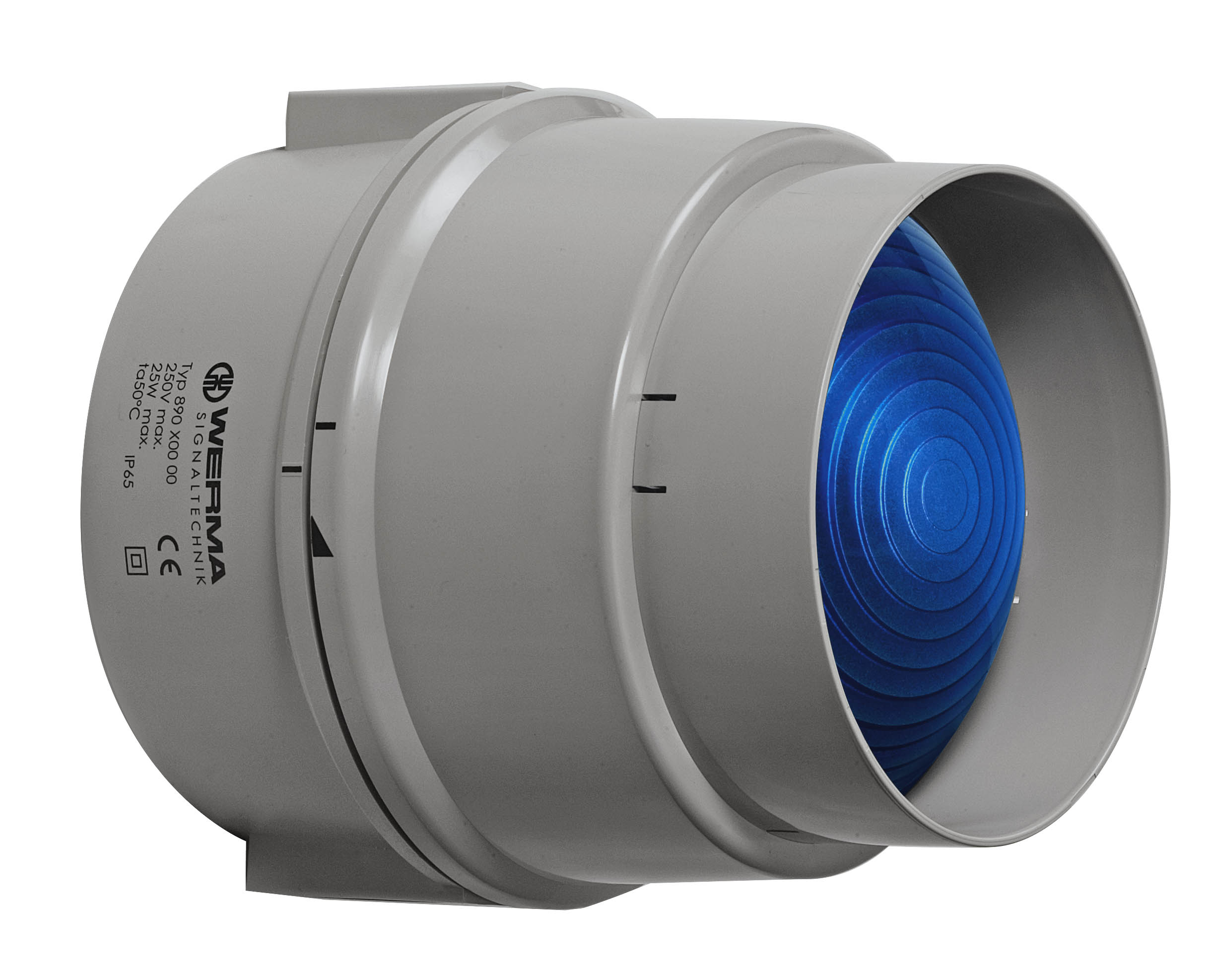WERMA Permanente lamp BWM 12-230VAC/DC BU - 800000009784 126 000 00 126 000 00 - 20005086