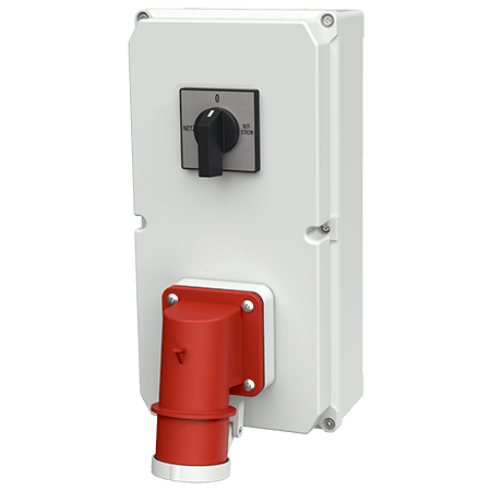 Mennekes contactdoos combinatie - 83718 2 - 20022489