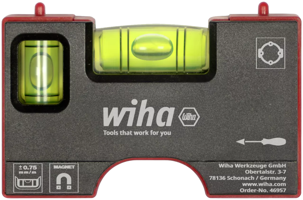 WIHA Mini Waterpas Magnetisch 246 80mm - 89f5681d 86d6 41ed b449 6276f18b5e87 - 20196108