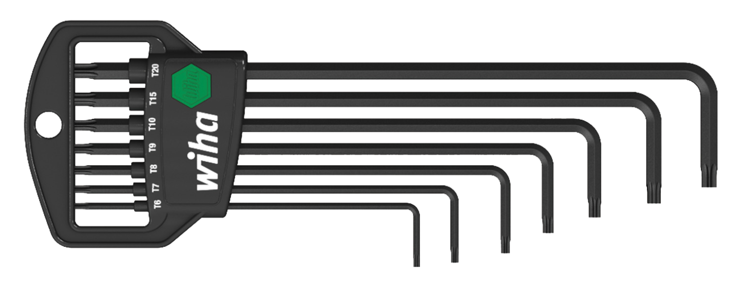WIHA TORXsleutelset MagicSpring Classic gezwart 366R T6-T20, 8-delig - 915f1419 4cc5 45d6 afc4 3a6e2d4ba9c3 - 20012898