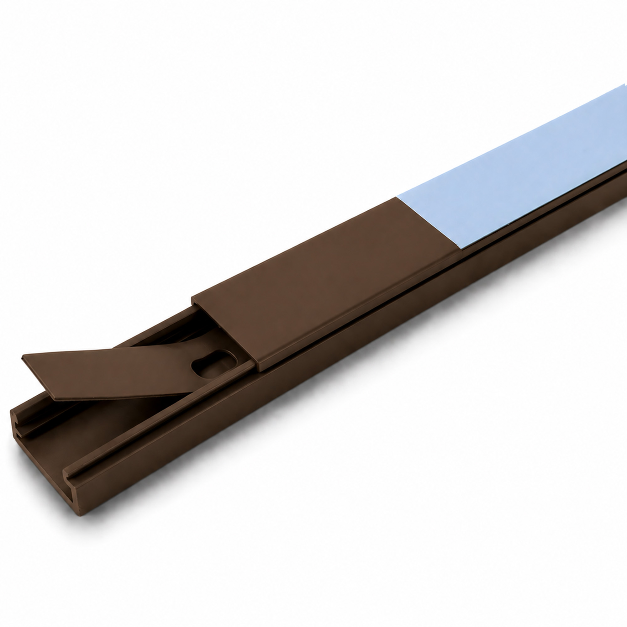 CANALIT systeem25 leidingkoker 25x13 bruin a2mtr CS25 BR-2M - 930030 - 2108220
