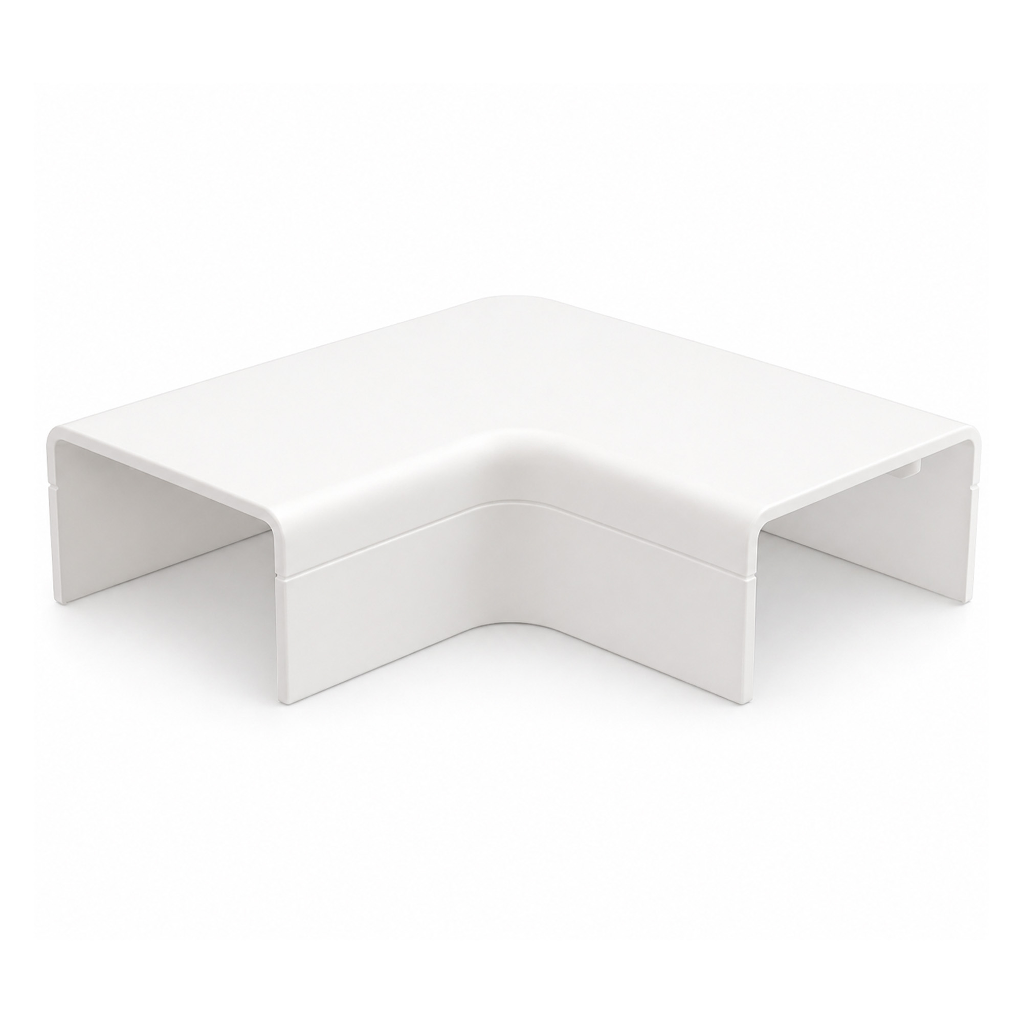 CANALIT systeem25 plattebocht 25x13 wit a2st CS25 PB W - 932001 - 2108260