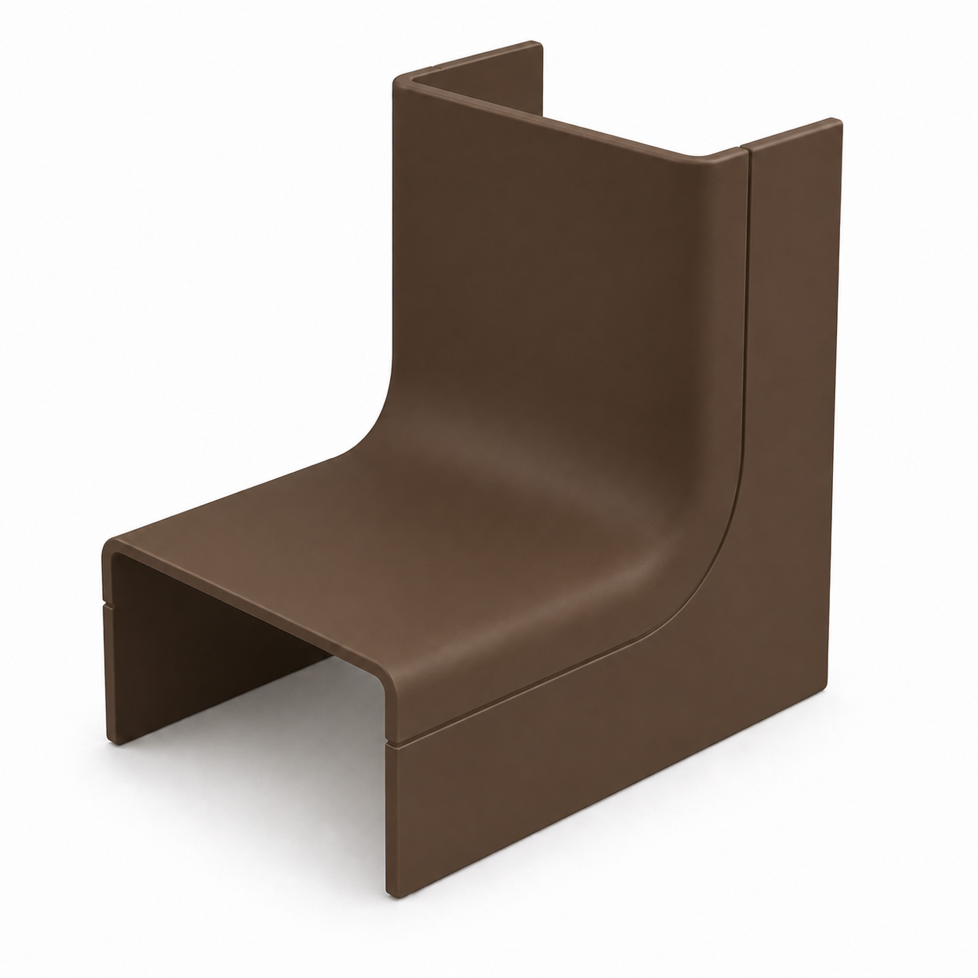 CANALIT systeem25 binnenbocht 25x13 bruin a2st CS25 BI BR - 933011 - 2108281