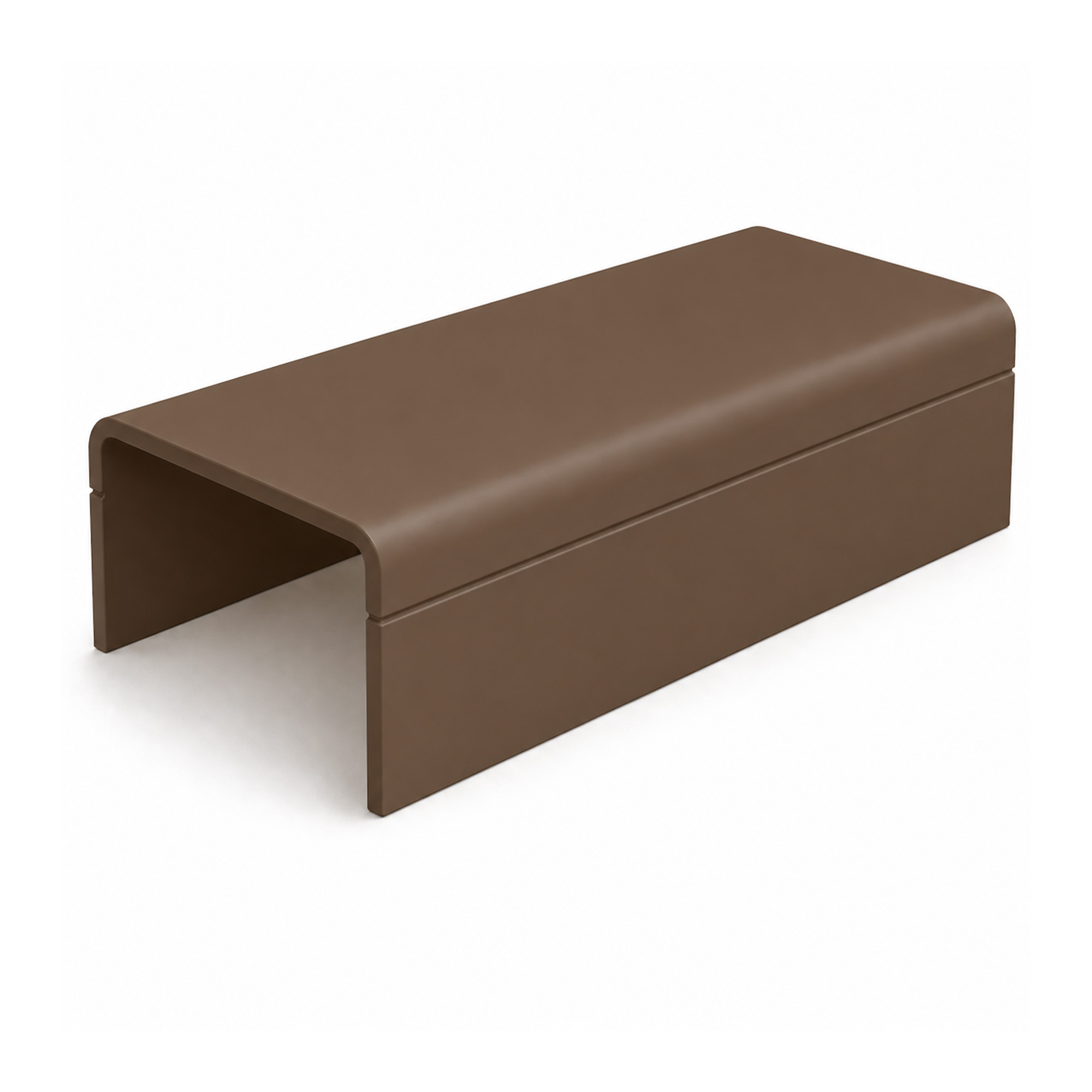 CANALIT Systeem25 koppelstuk met bodemstuk 25x13mm bruin - 933031 - 20041730
