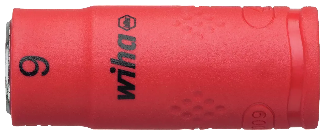 WIHA 1/4" Zeskantdop 1000V VDE 7209NS 9mm - 94dfe8ad 900d 42d8 a97a 5f2176a0f4e3 - 20012826