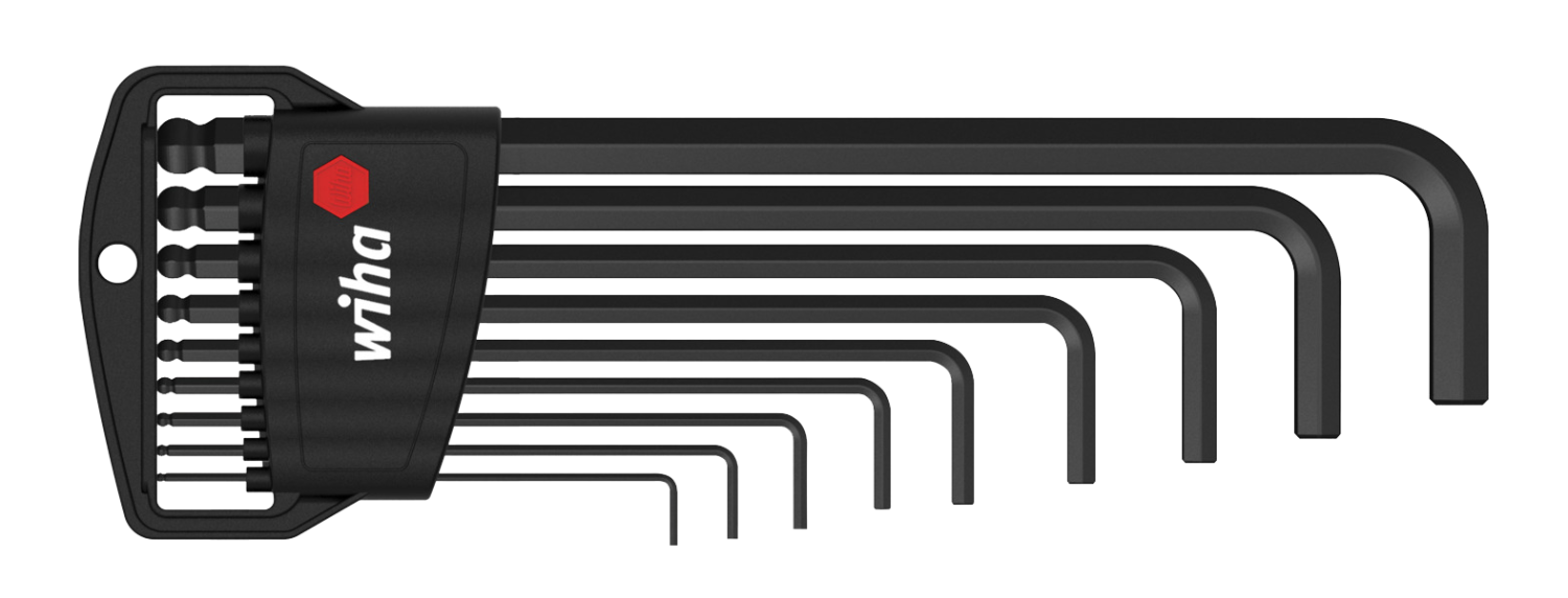 WIHA Inbussleutelset Kogelkop Classic gezwart 369B 1,5-10mm, 10-delig - 977054a3 98e2 47f1 8579 09a7a87e9e8b - 20012709