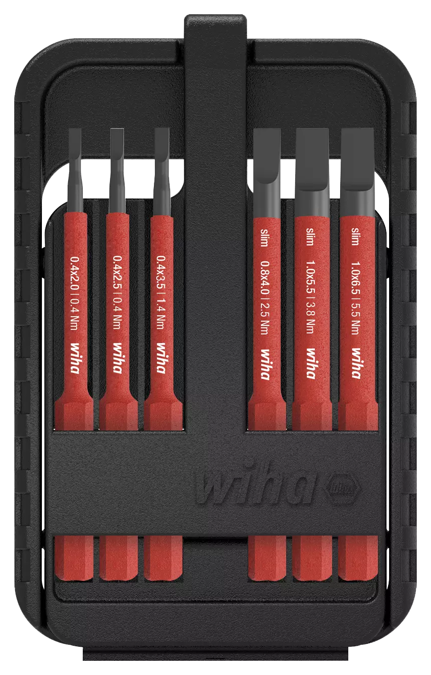 WIHA SlimBitset Electric Box 2831 SL, 7-delig in blister - 99526ca7 72cf 4022 a250 9f0f8eeaf6ad - 20014270