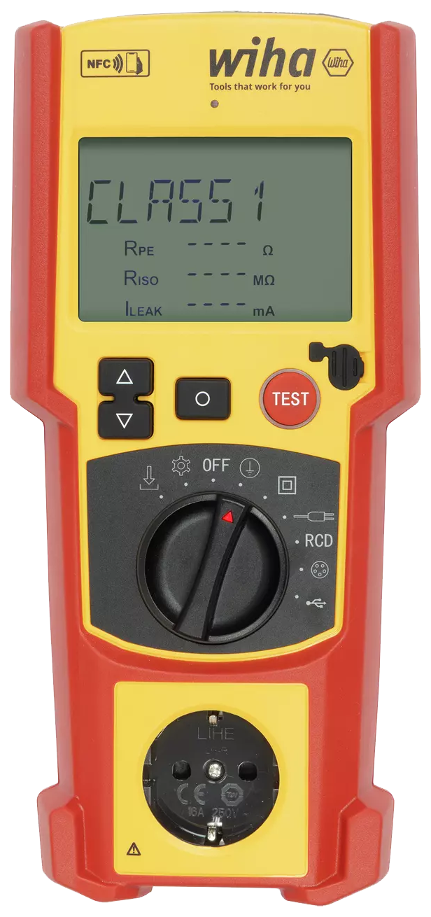 WIHA Apparatentesterset PAT one incl. gereedschap en toebehoren in kof - 9ea28484 46e6 43b9 a56c 225173145e91 - 20211172