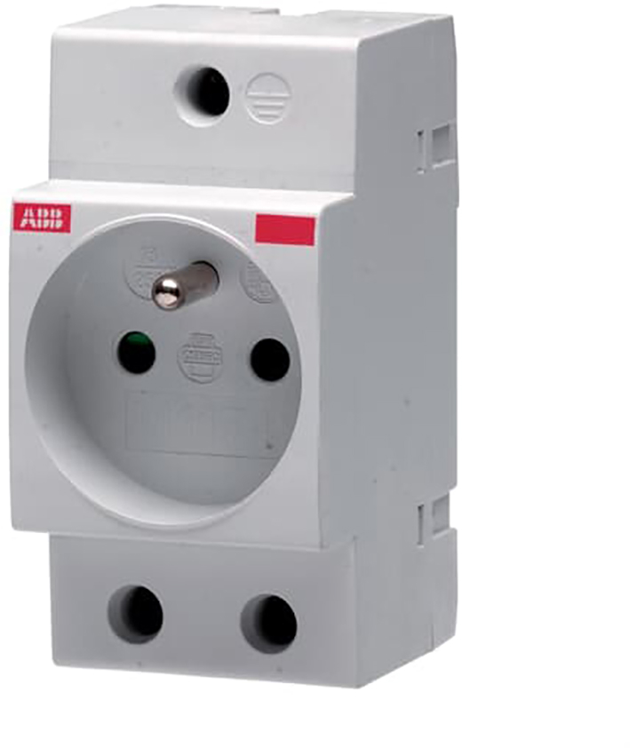 ABB Componenten Contactsdoos met pen AARDE - 9iba182626 - 20124329