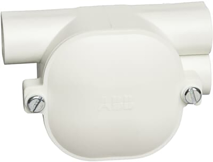 ABB Installatiedozen en -kasten Trekdoos dubbel rechts 3x16 mm met deksel gerecycled kunststof - 9paa00000052893 - 20087225