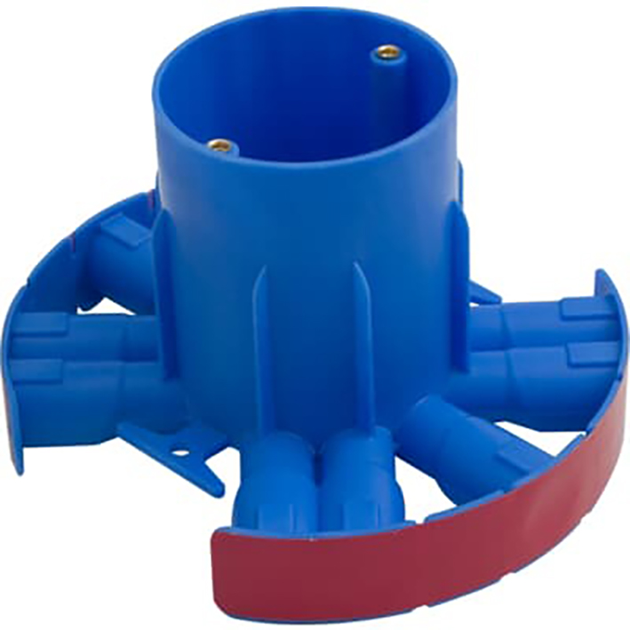 ABB Installatiedozen en -kasten Centraaldoos rond, 100 mm hoog 10x16/19 mm zonder buisvergrendeling - 9paa00000052915 - 20087244
