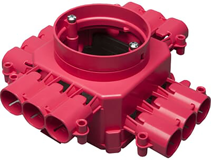 ABB Installatiedozen en -kasten Centraaldoos voor holle plafonds, 12 x 16/19/20 mm, brandwerend - 9paa00000052924 - 20087255