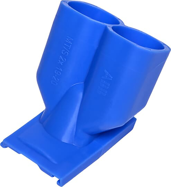 ABB Installatiedozen en -kasten Schuine buisinvoer voor multigietbouwdoos 2x19-20 mm - 9paa00000052979 - 20087320