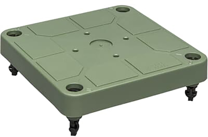 ABB Installatiedozen en -kasten Groen deksel t.b.v. 3640, incl. schroeven gerecycled kunststof - 9paa00000053013 - 20087355