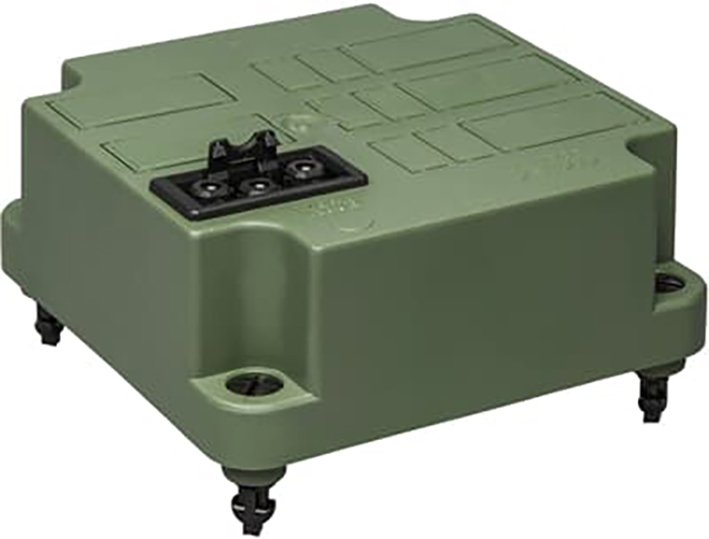 ABB Installatiedozen en -kasten Deksel 3640 groen met GST18 connector 1x3-p gerecycled kunststof - 9paa00000053031 - 20087376