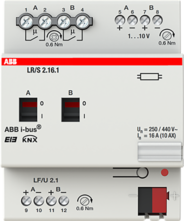 ABB Busch-Jaeger KNX lichtregelaar 0-10V 2v DIN-rail - 9paa00000086863 - 20087787
