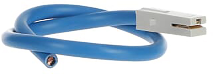 ABB Componenten System pro E&reg; 10 blauw kabels, gestript uiteinde 10 mm&sup2; 320mm - 9paa00000094541 - 20114376