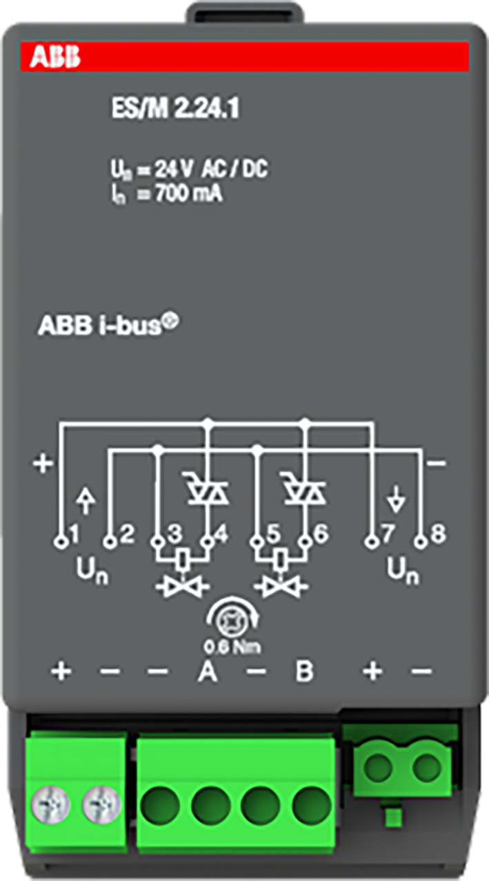 ABB Busch-Jaeger KNX verwarmingsaktormodule 2x24V - 9paa00000095021 - 20087767