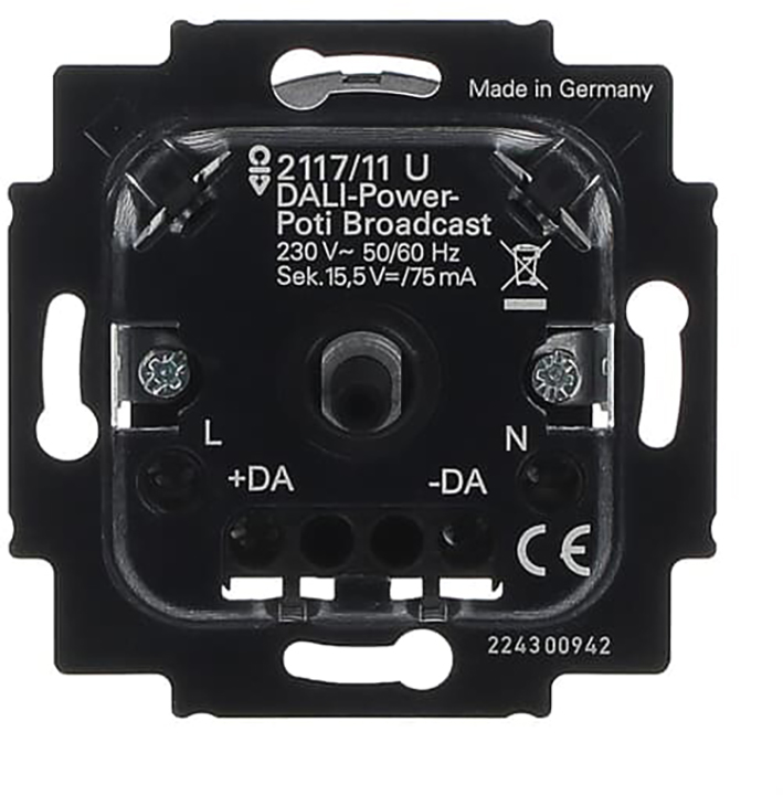 B&J dali power potmeter inb 2117/11 U - 9paa00000147684 - 3130430