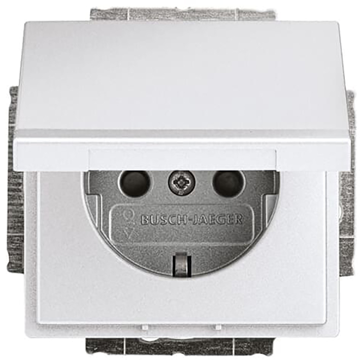 ABB Busch-Jaeger wcd ra kv kd cpl inb f-aluzilver - 9paa00000164143 - 20090145