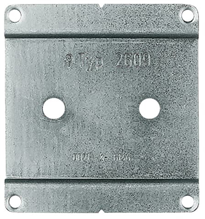 ABB Busch-Jaeger montageplaat 1v voor ocean/WS/WD - 9paa00000164920 - 20088592
