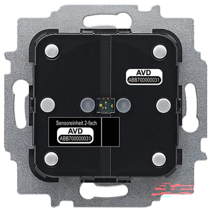 B&J free@home sensor inbouwsokkel 2-voudig 6221/2.0 - 9paa00000165468 - 11000994
