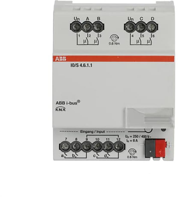 ABB Busch-Jaeger KNX Input/Output-aktor 4v DIN-rail - 9paa00000167654 - 20087816