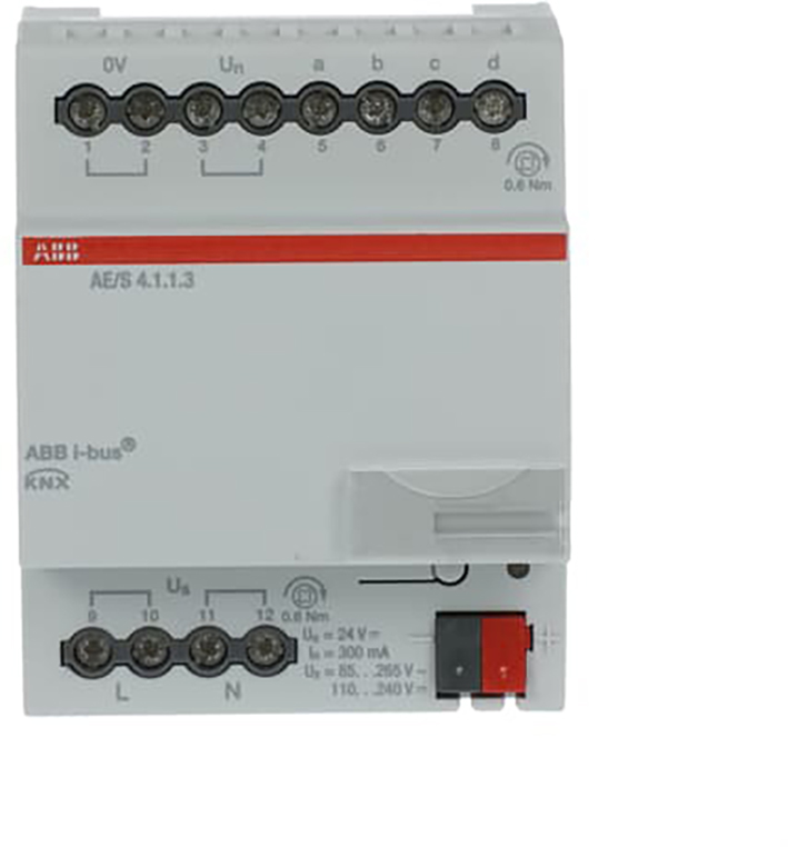 ABB Busch-Jaeger KNX analoge ingang 4v DIN-rail - 9paa00000172124 - 20087825