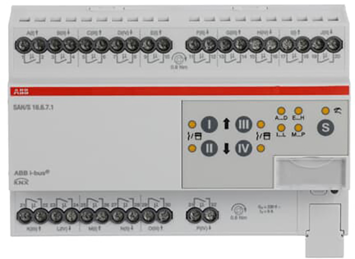 ABB Busch-Jaeger Schakel/Jaloezie aktor, residentieel KNX 16 voudig, 6 ampere - 9paa00000172136 - 20087853