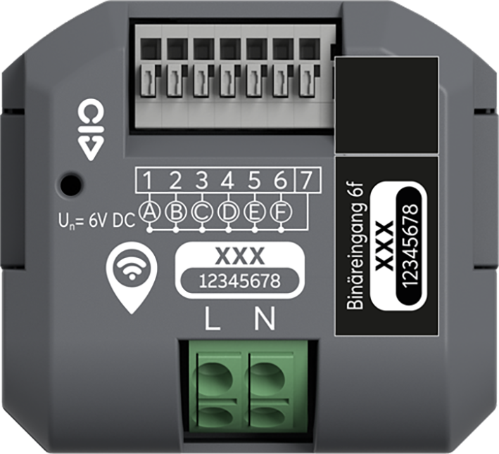 ABB Busch-Jaeger Binaire ingang free@home wireless 6 voudig potentiaal vrij,inbouw,wire - 9paa00000306117 - 20090889